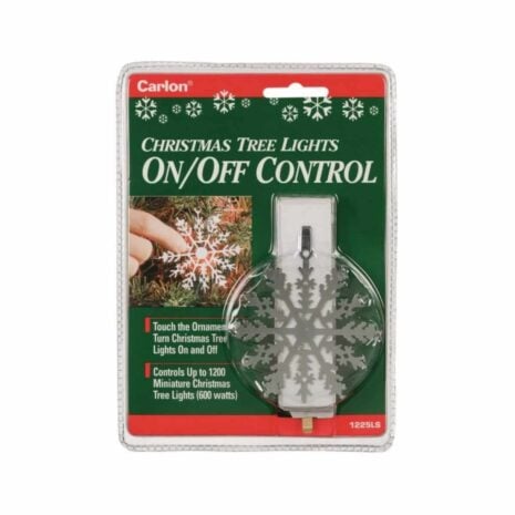1225L Christmas Tree Ornament Turns String Lights On & Off Packaging 1225L Christmas Tree Ornament Turns String Lights On & Off Packaging