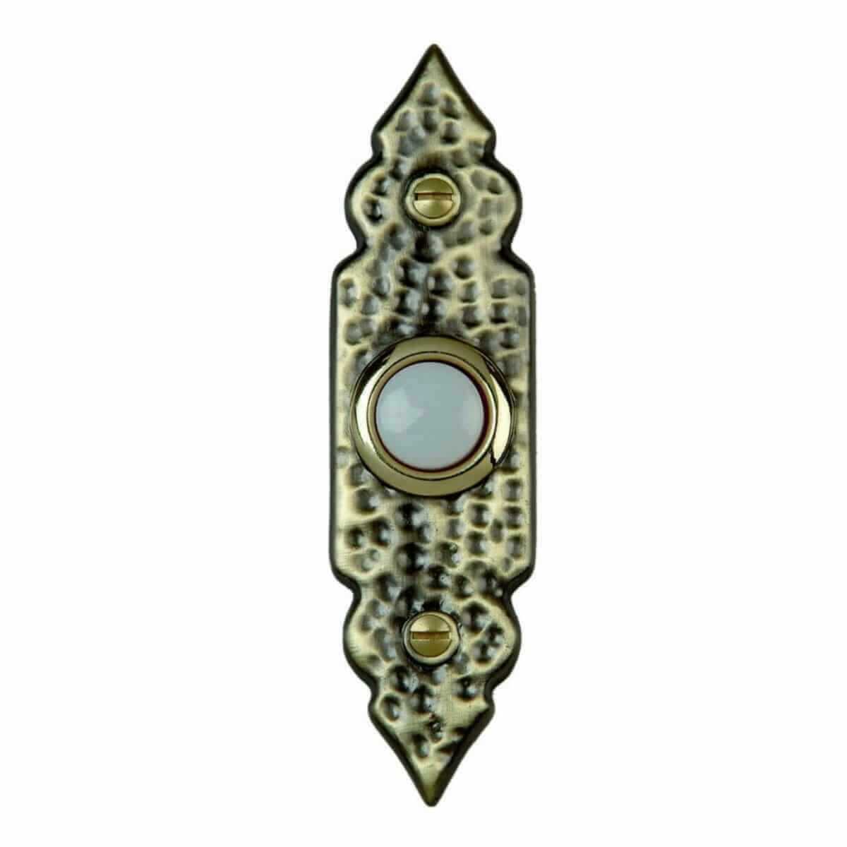 DH1615 Wired Button Brass Wrought Iron Housing Brass