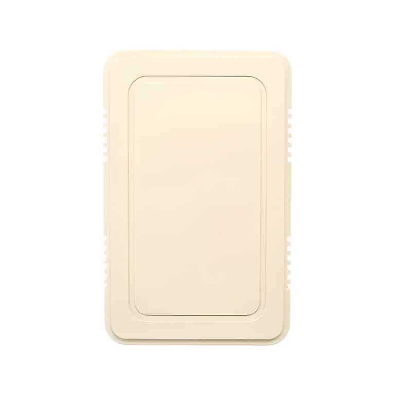 DH300 White Rectangle Shaped Wired Doorbell by Carlon