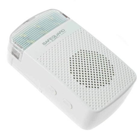 ERA-RXPG Wireless Store Receiver Volume and Mode Buttons Angled View ERA-RXPG Wireless Store Receiver Volume and Mode Buttons Angled View