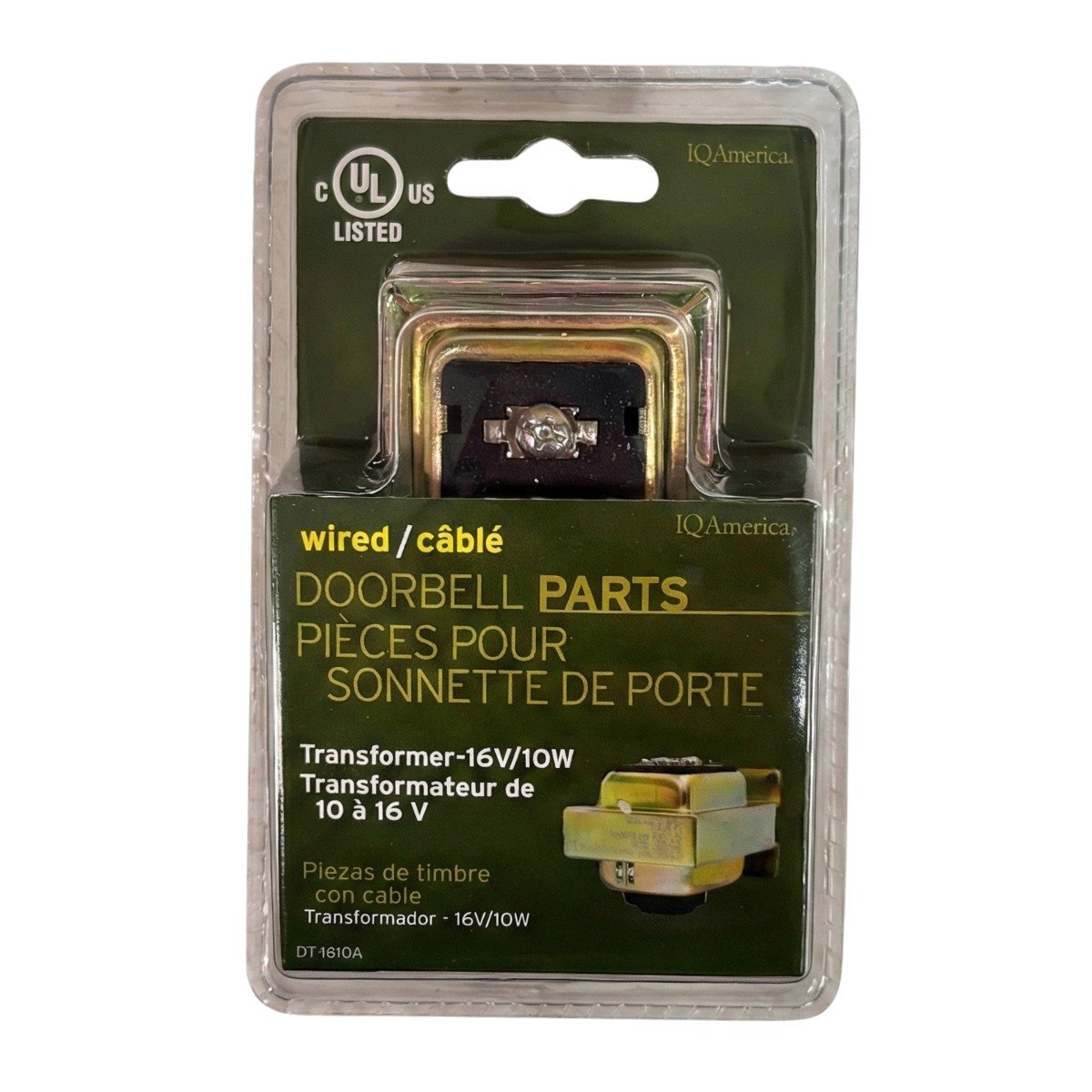 IQ-America-DT-1610A Wired Doorbell 10VA Transformer