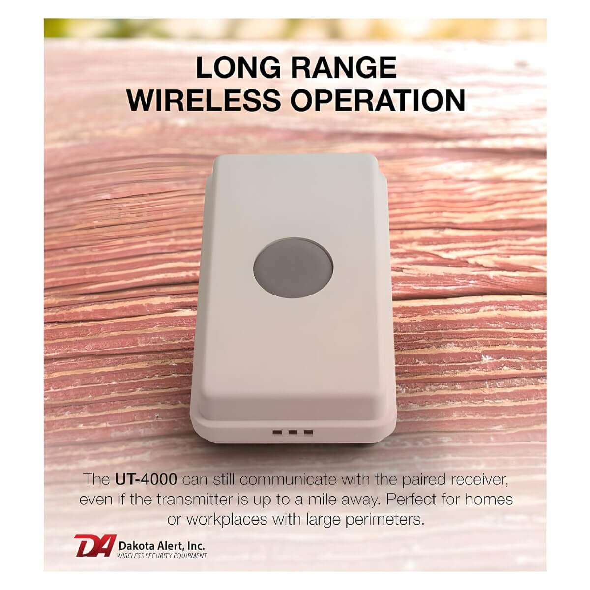 UT-4000 Dakota Alert Transmitter Lifestyle 1