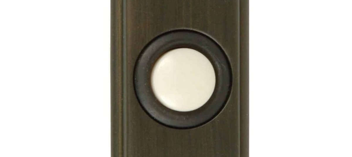 thumbnail interactive-video image 1 of Craftmade TB1010 Iron 4.38" X 1.56" Rectangle Led Industrial Forge Push Button 1 of 10