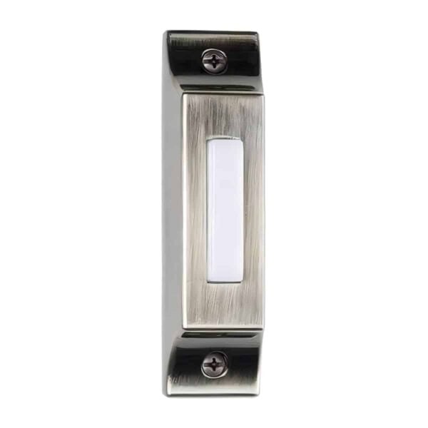 BSCB-AZ Craftmade Lighted Wired Doorbell Button in Heavy Die Cast Metal With Multiple Finish Choices