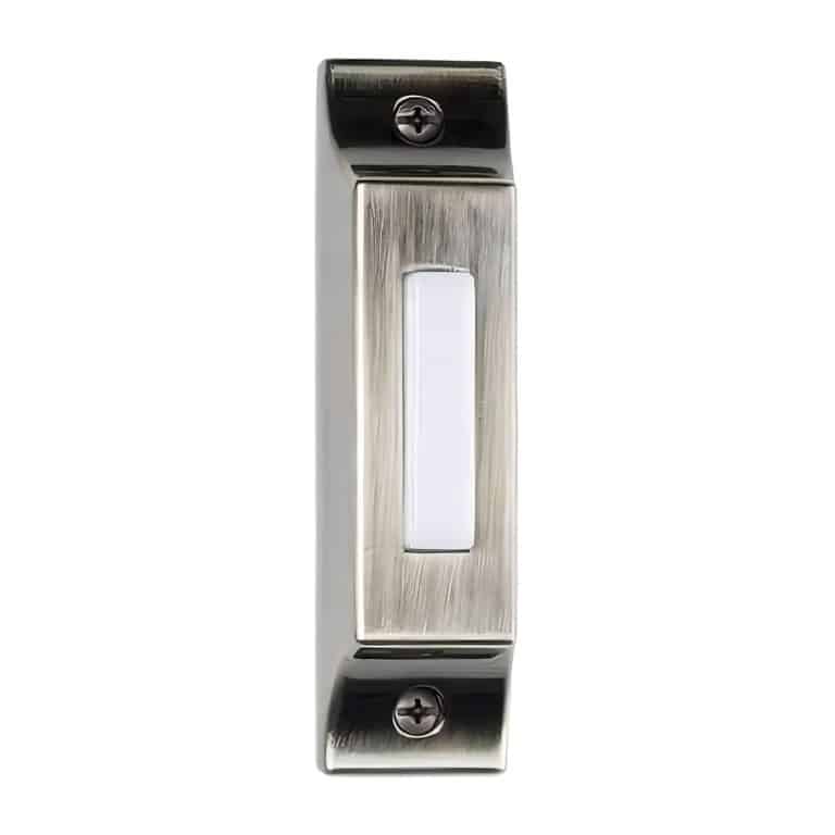 BSCB-AZ Craftmade Lighted Wired Doorbell Button in Heavy Die Cast Metal With Multiple Finish Choices