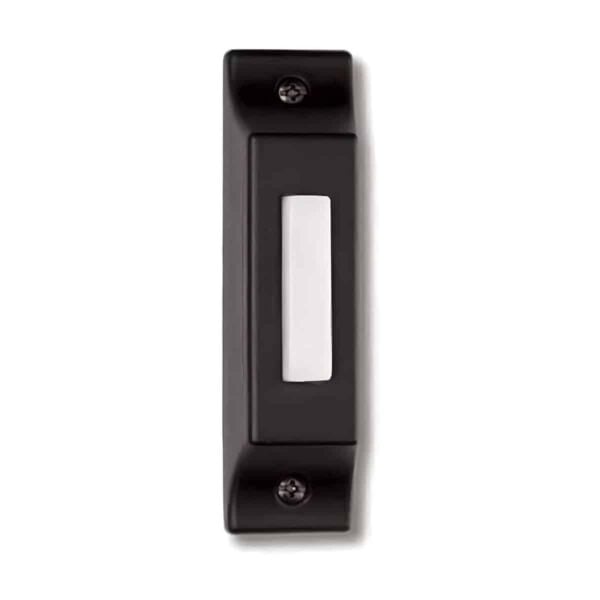 BSCB-B Black Wired Doorbell Button by Craftmade