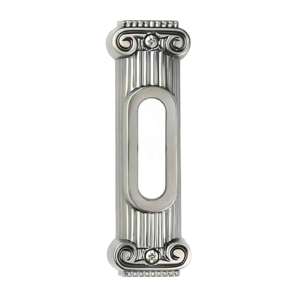 BSCOL-AP Craftmade Ionic Column LED Wired Doorbell Button in Aged Pewter