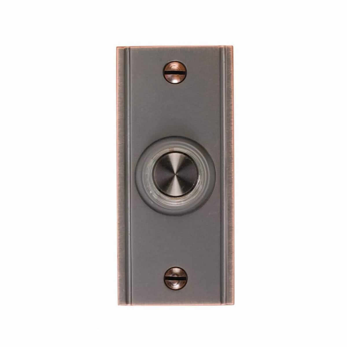 DH1637L Solid Brass Wired Buttons With Lighted LED