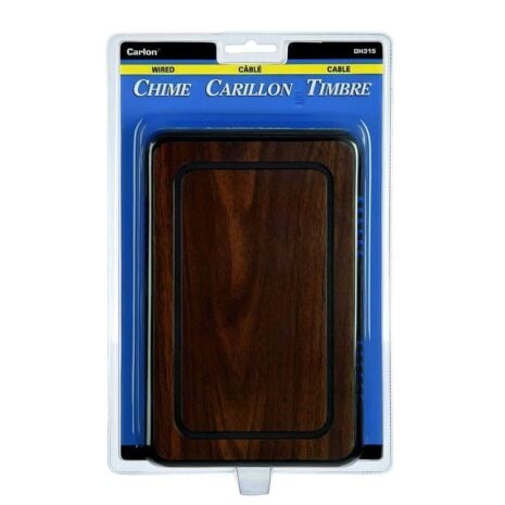DH315 Carlon Wired Chime Dark Stained in Package DH315 Carlon Wired Chime Dark Stained in Package