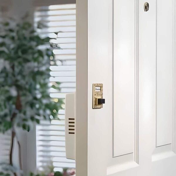 DH993 Mechanical Door Chime Easily Attaches to Door