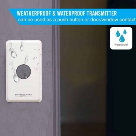ERA-UTX Wireless Doorbell Button for Business is Rugged and Waterproof ERA-UTX Wireless Doorbell Button for Business is Rugged and Waterproof