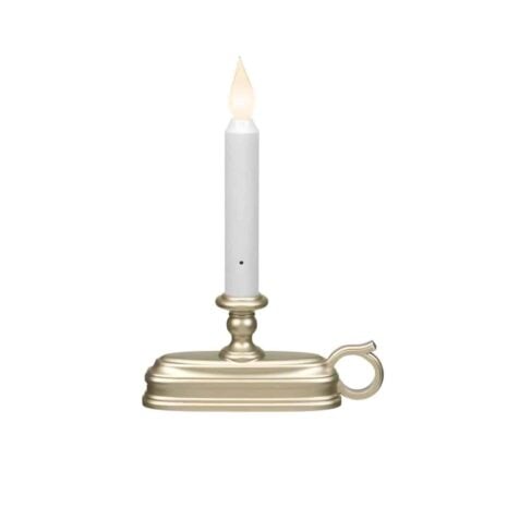 FPC1325P LED Holiday Candle Pewter FPC1325P LED Holiday Candle Pewter