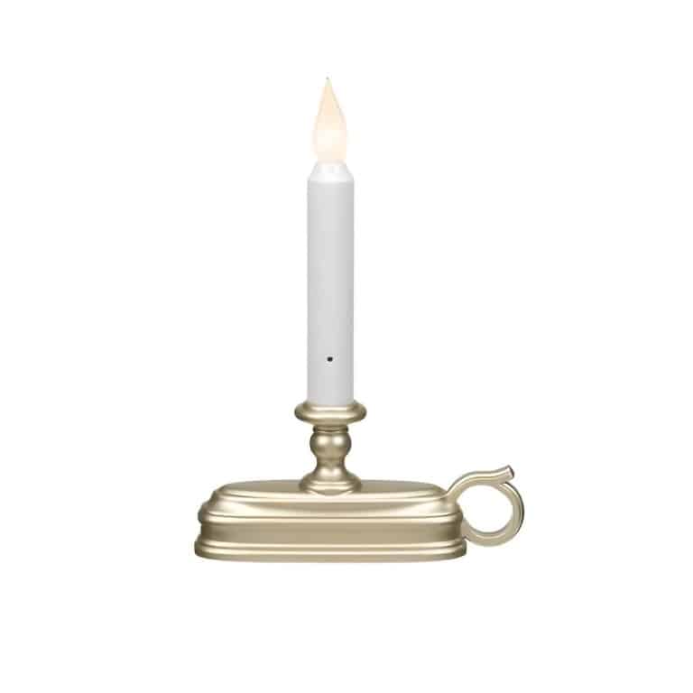 FPC1325P LED Holiday Candle Pewter