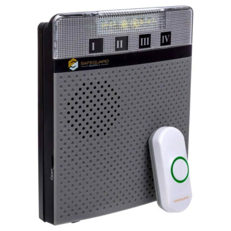 LRA-DCRX Receiver Loud Wireless Door Chime Kit With Flashing Strobe LRA-DCRX Receiver Loud Wireless Door Chime Kit With Flashing Strobe