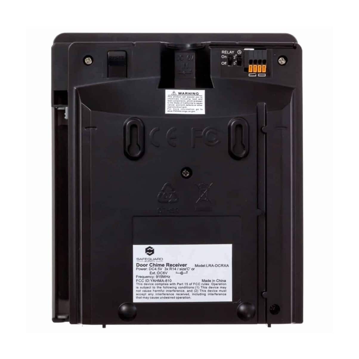 LRA-DCRX Loud Flashing Strobe Battery Operated Receiver