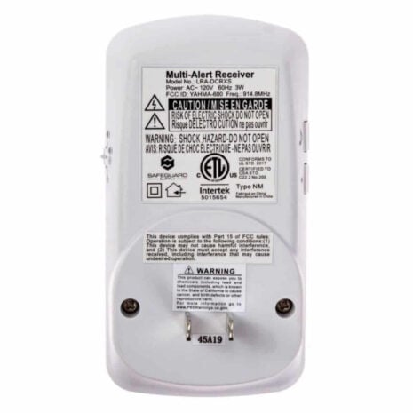 LRA-DCRXS Back View LRA-DCRXS Back View