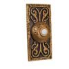 PB3037-BB Hammered Metal Wired Doorbell w/ LED Light by Craftmade