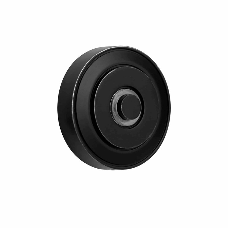 PB5003-FB Craftmade Lighted Wired Push Button Flat Black