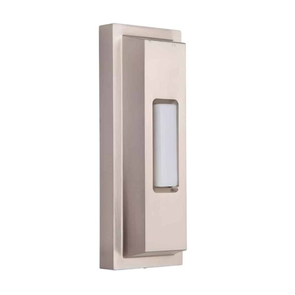PB5005-BKN Brushed Nickel Wired Push Button by Craftmade