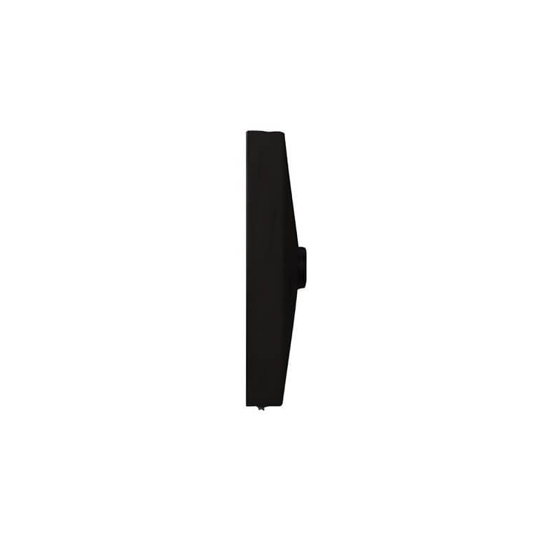 PB5008-AI Craftmade Narrow Width Lighted Surface Mount Push Button Aged Iron Finish Side