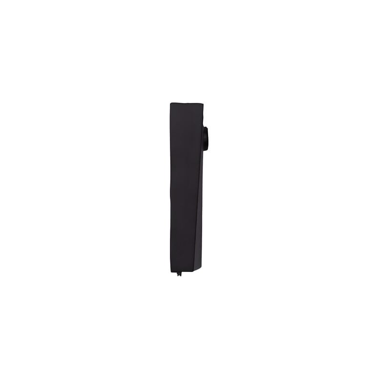 PB5010-AI Craftmade Unique LED Lighted Doorbell Button Aged Iron Finish Side View