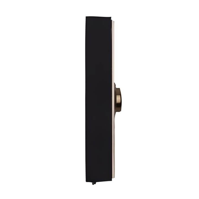 PB5011-SB Craftmade Satin Brass Finish Lighted Wired Doorbell Push Button Side View