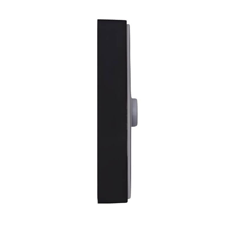 PB5011-W Craftmade White Finish Lighted Wired Doorbell Push Button Side View