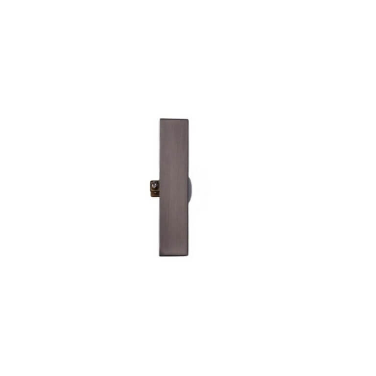 PB5016 PT Craftmade Recessed Mounted Lighted Push Button in Pewter Side View
