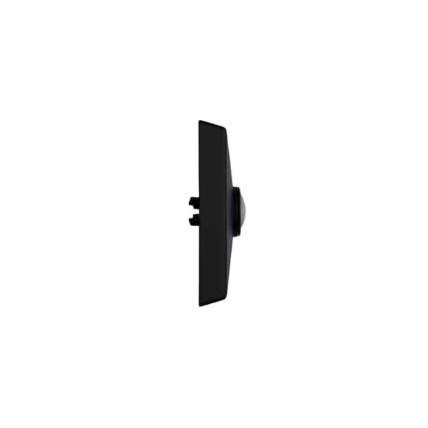 PB5017 ESP Craftmade Recess Mount Lighted Wired Push Button in Expresso Profile View