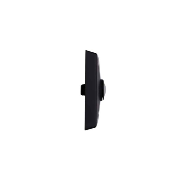 PB5017-FB Craftmade Recess Mount Lighted Wired Push Button in Flat Black Profile View