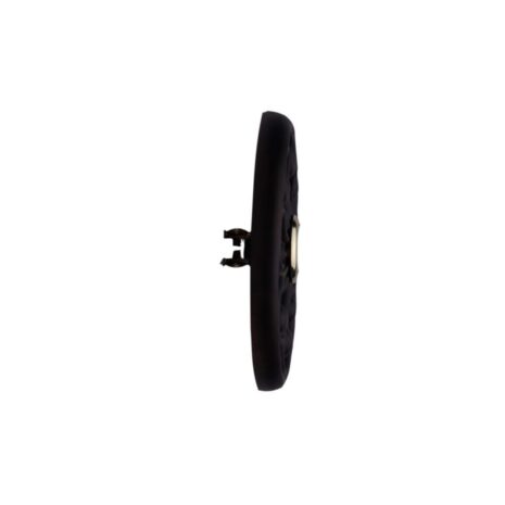 PBFLOWER Contemporary Circular Flower Wired Lighted Doorbell Button Profile View PBFLOWER Contemporary Circular Flower Wired Lighted Doorbell Button Profile View