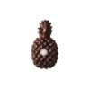 PBLPINEAPPLE-AC Large Pineapple Wired Doorbell Button in Aged Copper