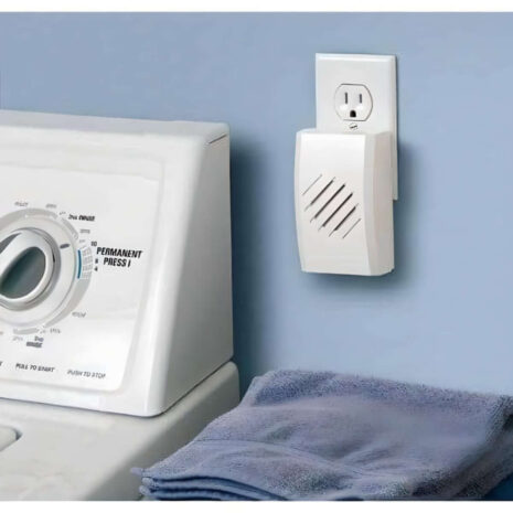 RC3733D Compact Wireless Door Chime in Laundry Room RC3733D Compact Wireless Door Chime in Laundry Room