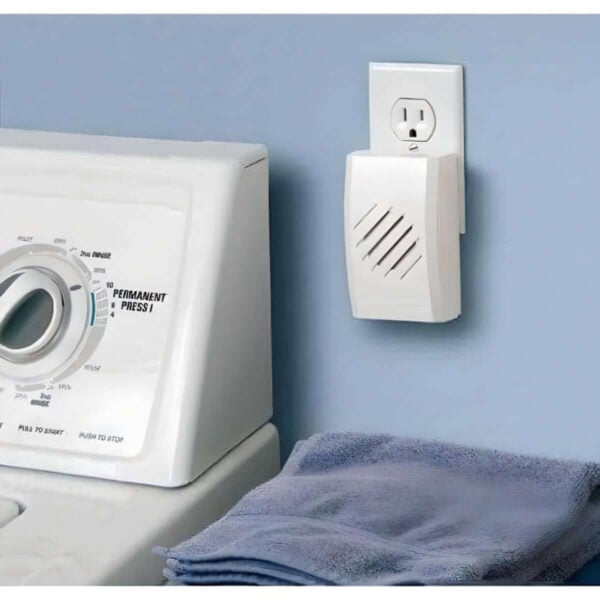 RC3733D Compact Wireless Door Chime in Laundry Room