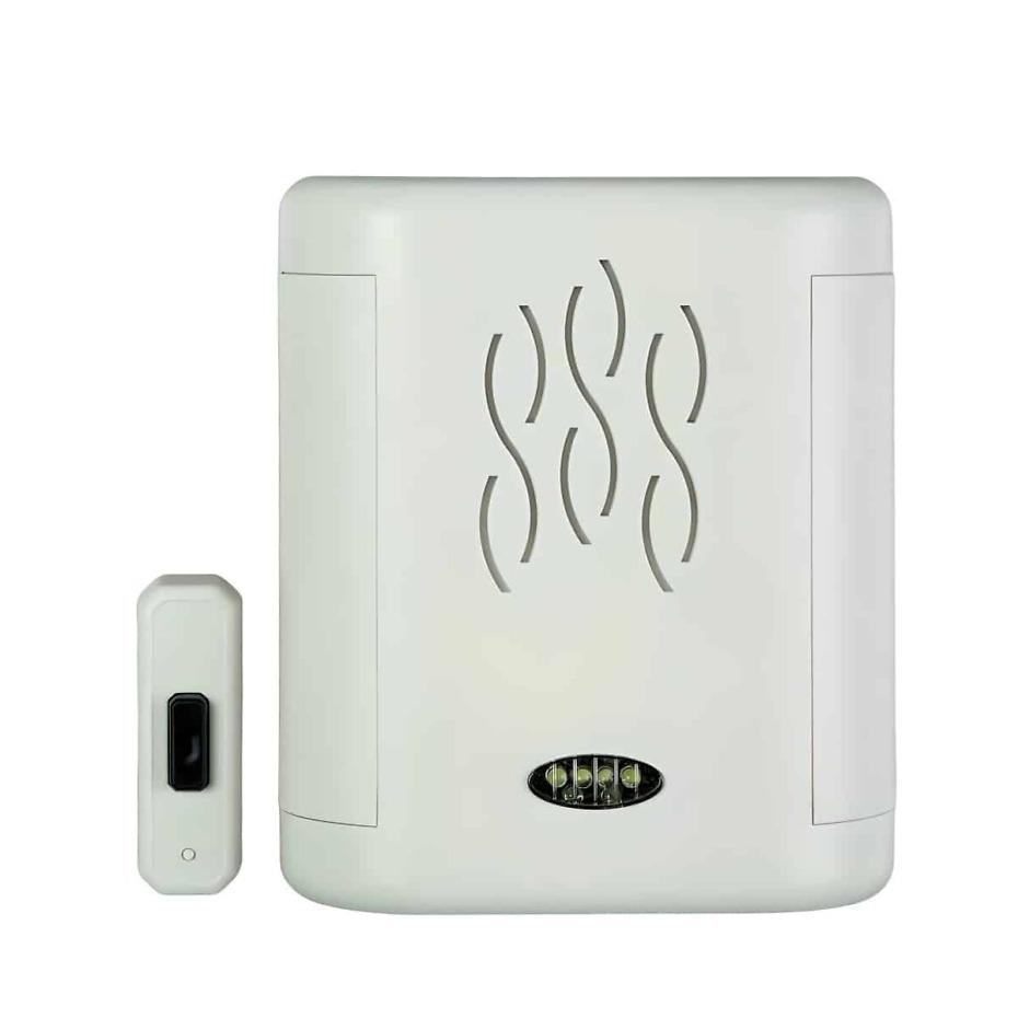 RC3301 Carlon Wireless White Push Button