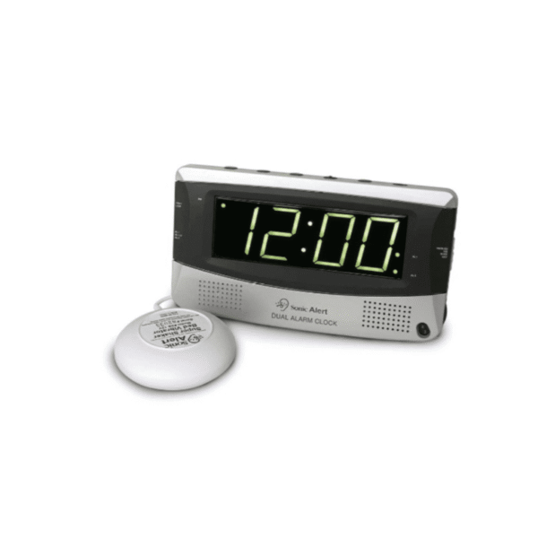 SBD375ss-v3 Sonic Alert Alarm Clock for the Hard of Hearing