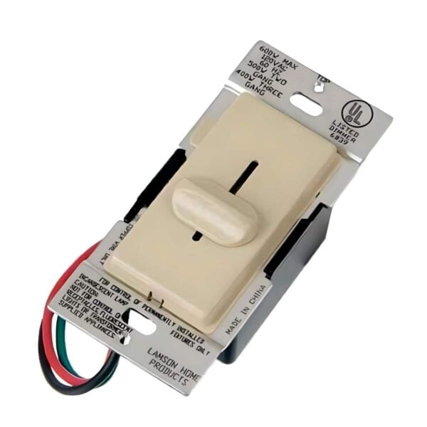 single pole slide dimmer sd61w