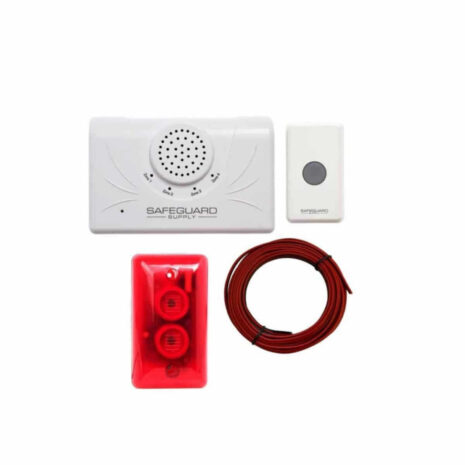 WDK ERA MINSTROBE R Business Doorbell Kit With Red Strobe Siren WDK ERA MINSTROBE R Business Doorbell Kit With Red Strobe Siren