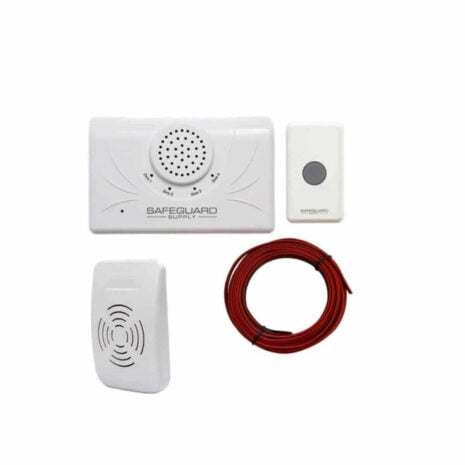WDK-ERA-PSIREN-W Doorbell Kit for Warehouse With Very Loud Siren that Has Volume Control Great for Loud Locations WDK-ERA-PSIREN-W Doorbell Kit for Warehouse With Very Loud Siren that Has Volume Control Great for Loud Locations