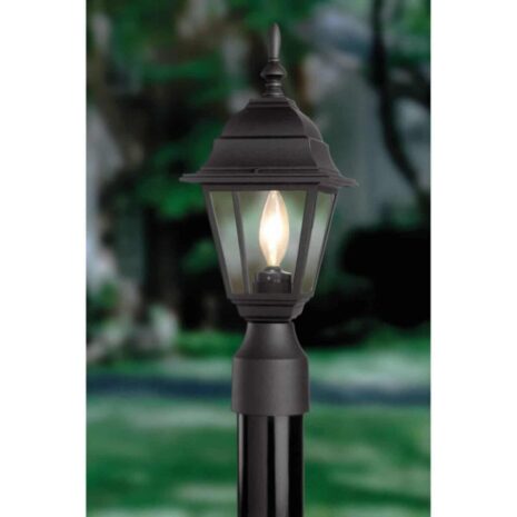 XP60 photocell adapter installed night XP60 photocell adapter installed night